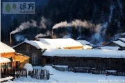 黑龙江双峰林场冬天的童话世界
